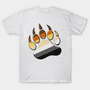 Gay Bear Pride Paw T-Shirt